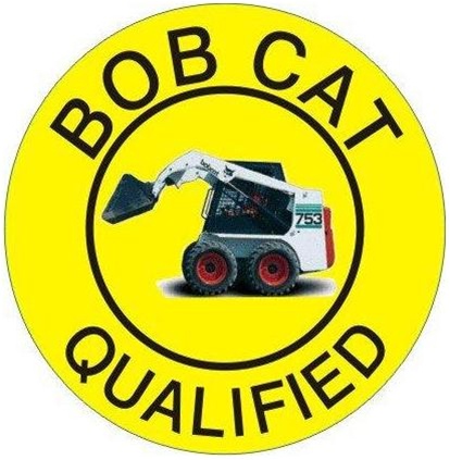 Hard  Stickers on Bob Cat Qualified Hard Hat Decals Create A Professional Appearance
