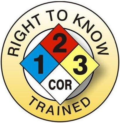 NFPA Right To Know Trained- Hard Hat Labels are constructed from Durable, Pressure Sensitive Vinyl or Engineer Grade Reflective for maximum day or nighttime visibility.