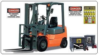 Lift Truck Forklift Safety Signs