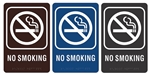 NO SMOKING - Engraved Premium - ADA SIGN 9" X 6"