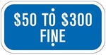 MISSOURI STATE SPECIFIED HANDICAPPED PARKING SIGN - 12 X 6 - Type I Reflective on .80 Aluminum, Top and Bottom mounting holes
