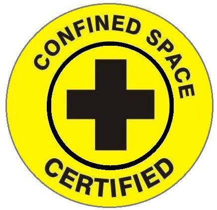 Confined Space Certified - Hard Hat Labels are constructed from Durable, Pressure Sensitive Vinyl or Engineer Grade Reflective for maximum day or nighttime visibility.