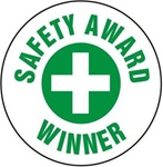 Safety Award Winner - Hard Hat Labels are constructed from Durable, Pressure Sensitive Vinyl or Engineer Grade Reflective for maximum day or nighttime visibility.