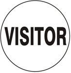 Visitor - Hard Hat Labels are constructed from Durable, Pressure Sensitive Vinyl or Engineer Grade Reflective for maximum day or nighttime visibility.