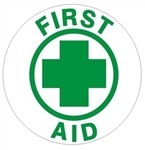 First Aid - Hard Hat Labels are constructed from Durable, Pressure Sensitive Vinyl or Engineer Grade Reflective for maximum day or nighttime visibility.
