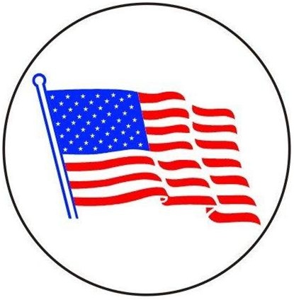 USA American Flag Hard Hat Labels are constructed from Durable, Pressure Sensitive Vinyl or Engineer Grade Reflective for maximum day or nighttime visibility.