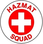 Hazmat Squad - Hard Hat Labels are constructed from Durable, Pressure Sensitive Vinyl or Engineer Grade Reflective for maximum day or nighttime visibility.
