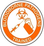 Bloodborne Pathogens Trained - Hard Hat Labels are constructed from Durable, Pressure Sensitive Vinyl or Engineer Grade Reflective for maximum day or nighttime visibility.