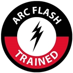 ARC Flash Trained - Hard Hat Labels are constructed from Durable, Pressure Sensitive Vinyl or Engineer Grade Reflective for maximum day or nighttime visibility.