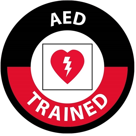 AED Trained Hard Hat Labels are constructed from Durable, Pressure Sensitive Vinyl or Engineer Grade Reflective for maximum day or nighttime visibility.