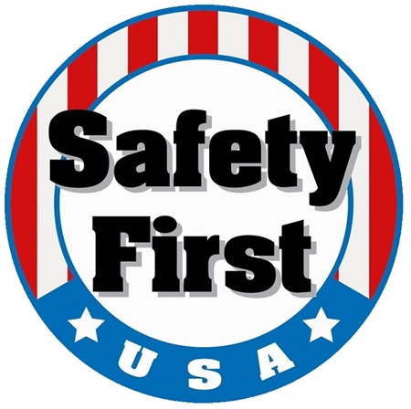 Safety First - Hard Hat Labels are constructed from Durable, Pressure Sensitive Vinyl, Sold 25 per pack