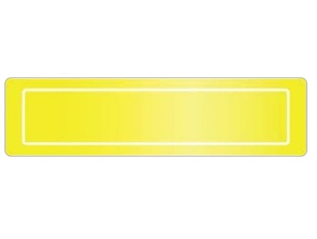 Yellow Reflective Hard Hat Strips are constructed from Durable, Pressure Sensitive Reflective Vinyl, Sold 16 per pack