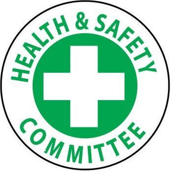 Health and Safety Committee Member Hard Hat Decal Vinyl Helmet Sticker Label 