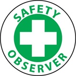 Safety Observer - Lock it Out - Hard Hat Labels are constructed from Durable, Pressure Sensitive or Reflective Vinyl, Sold 25 per pack