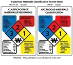 Hazardous Materials Classification Pocket Guide 3 1/2 x 2 1/2