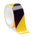 Black/Yellow Reflective Hazard Warning Tape - Available in 2 and 3 inch widths X 10 Yard Rolls
