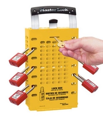 Group Lock Box - 503 Yellow - The Latch Tight Group Lock Box will keep all of your keys well organized and protected until everyone is accounted for.