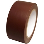 Brown Vinyl Marking Tape - Available 2, 3 or 4 inch by 108 foot rolls.