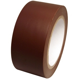 Brown Vinyl Marking Tape - Available 2, 3 or 4 inch by 108 foot rolls.