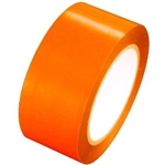 Orange Vinyl Marking Tape - Available 2, 3 or 4 inch by 108 foot rolls.
