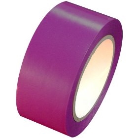 Purple Vinyl Marking Tape - Available 2, 3 or 4 inch by 108 foot rolls.
