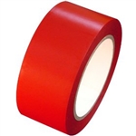 Red Vinyl Marking Tape - Available 2, 3 or 4 inch by 108 foot rolls.