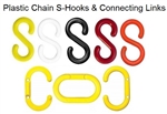 Plastic Chain, S-Hooks & Connecting Links