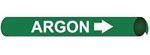 Argon Pre-coiled and Strap On Pipe Markers - Available in 8 Sizes