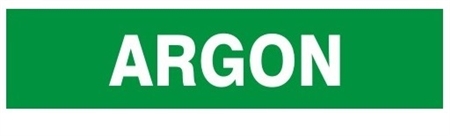Self-Adhesive ARGON Pipe Marker  - Choose from 5 Sizes
