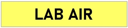 Self-Adhesive, LAB AIR, Pipe Marker - Choose from 5 Sizes