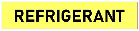 Self-Adhesive, REFRIGERANT, Pipe Marker - Choose from 5 Sizes