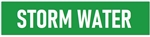 STORM WATER Pipe Marker - Choose from 5 Sizes