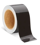 Solid Black Reflective Tape - Engineer Grade Available in 1, 2, 3, 4 width X 10 or 50 yard rolls