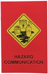 Hazard Communication Safety Booklet measure 8.5" x 5.5" Available ion English and Spanish