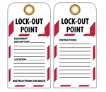 LOCK OUT POINT - Accident Prevention Lockout Tags