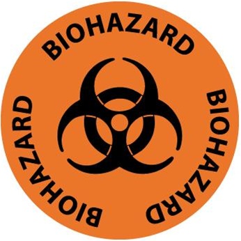 Anti Slip, BIOHAZARD, Safety Floor Signs
