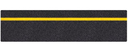 Anti-Slip Reflective STRIPE Grit Traction Treads, Black 6 x 24 Die-cut treads for stairs, walkway and ramps